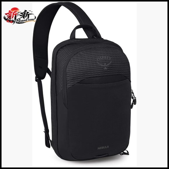 Lightweight Daypack Sling Bag with Laptop Sleeve and Water Bottle Pocket